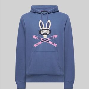 Brand New Psycho Bunny Indigo Hoodie